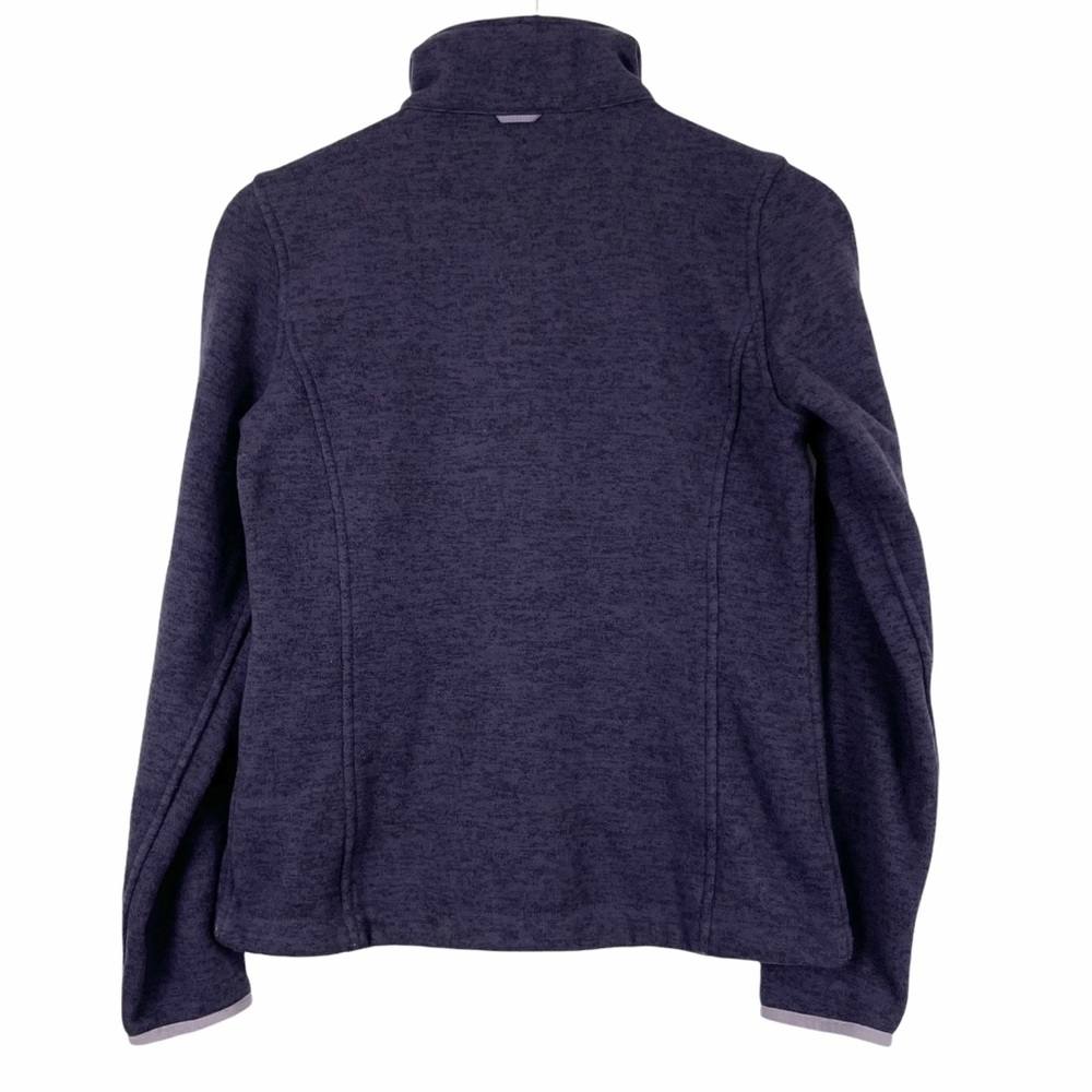 The North Face Space Dye Purple Full Zip Jacket - Picture 2 of 6